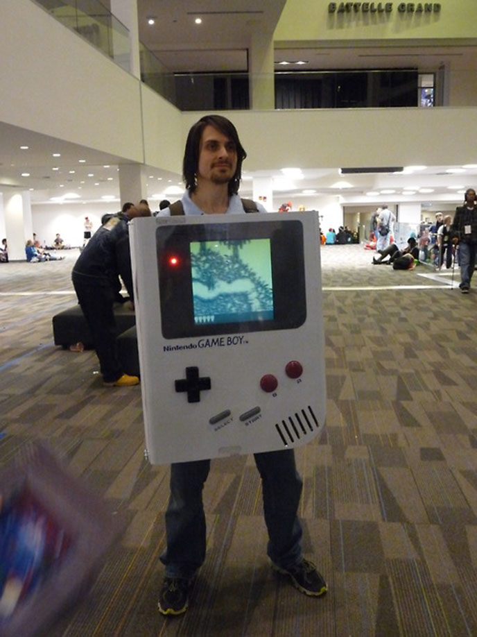 Cosplay Gameboy jouable
