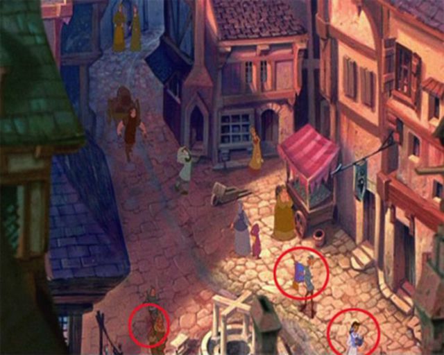 Personnages Disney cachés