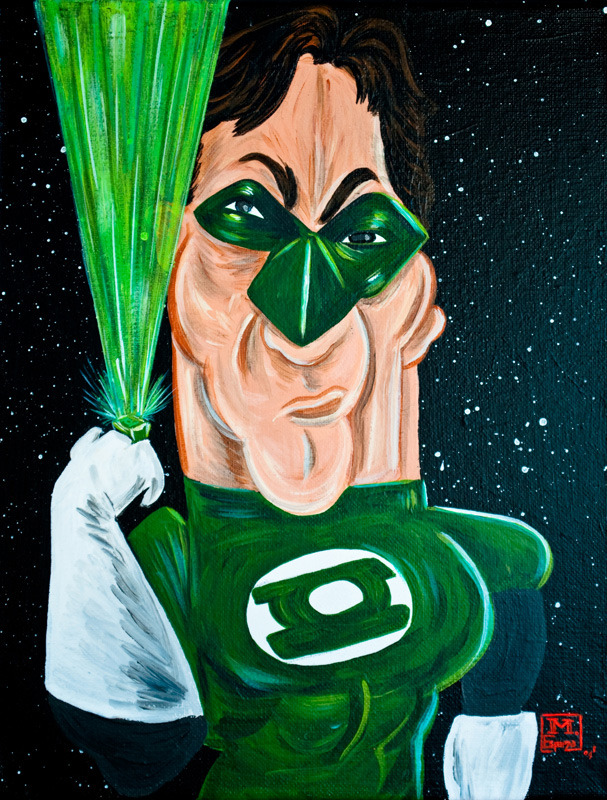 Green Lanterne Picasso