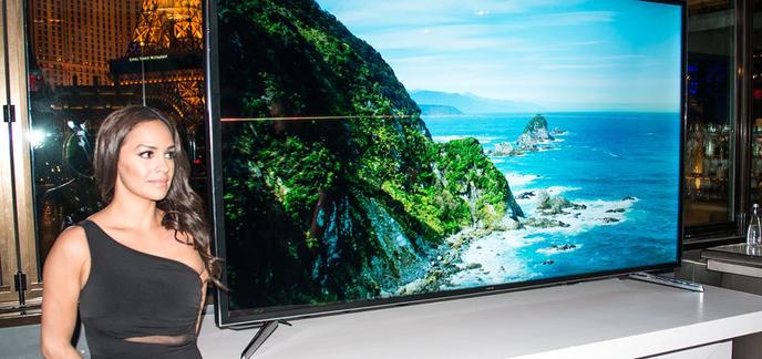Samsung : une TV Ultra HD de 85 pouces qui s'incurve à la demande