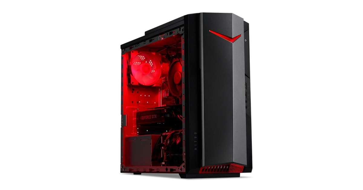 Acer Nitro N50: بيع سريع على جهاز الكمبيوتر المكتبي المخصص للألعاب المزود ببطاقة RTX 3060
