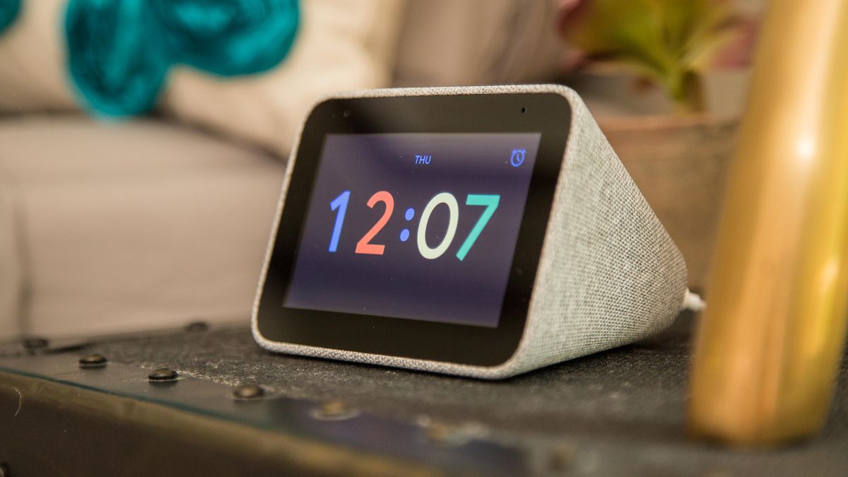 google lenovo alarm clock