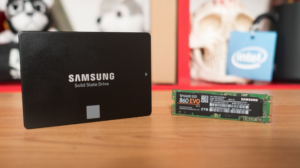 Disque SSD Interne Samsung 860 Evo SATA III 2.5 1 To Noir