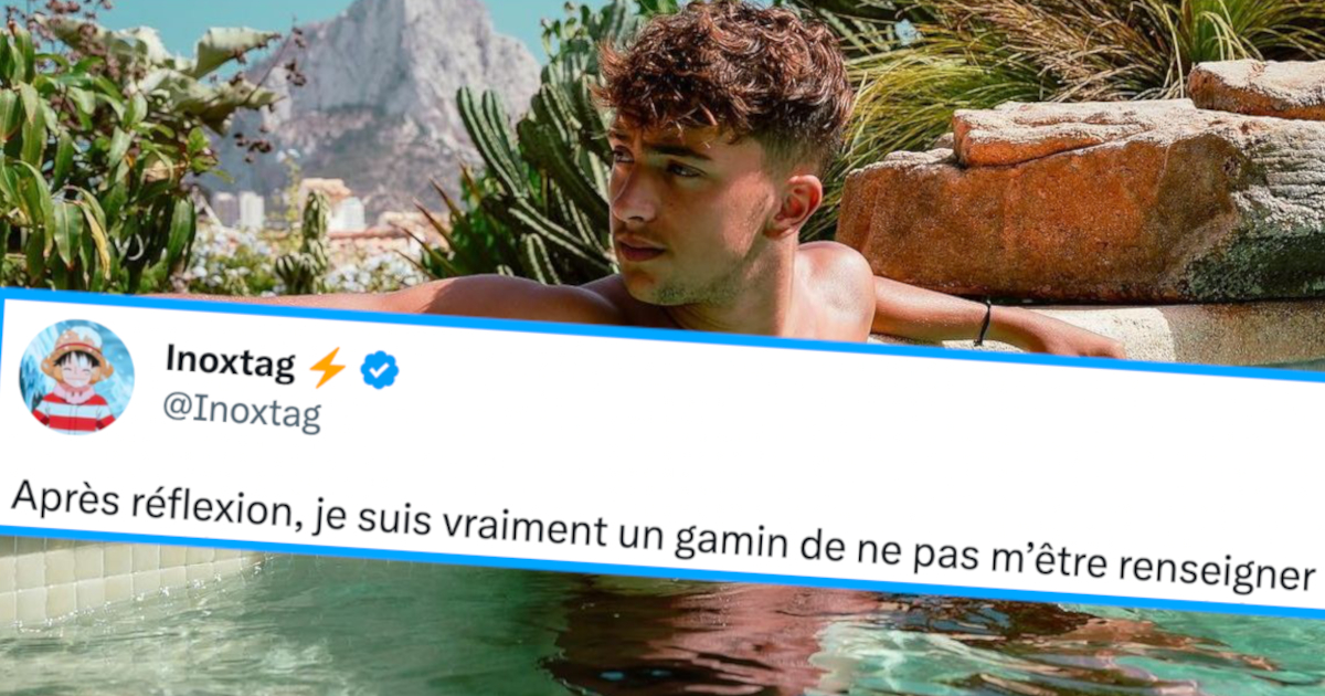 YouTube : Inoxtag s'excuse sur Twitter concernant ce sujet qu'il ne  maîtrise pas