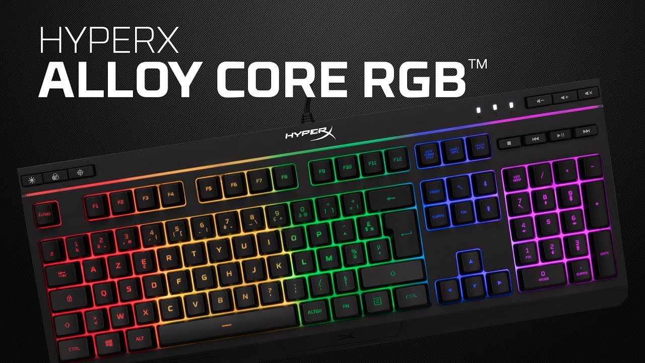 The Very Good Hyperx Alloy Core Rgb Gaming Keyboard Has Just Dropped Below 45 Euros The Courier 