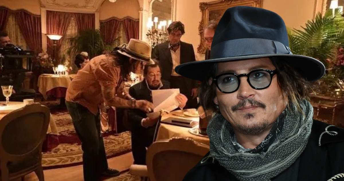 Johnny Depp on a enfin les premières images de Modi avec l immense Al Pacino