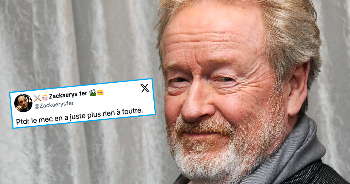 Gladiator 2 : Ridley Scott cite ses quatre films préférés, les twittos explosent de rire