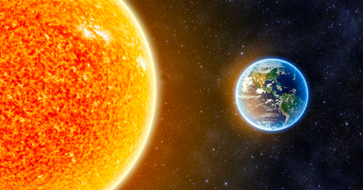 Des Scientifiques Ont Decouvert Une Image Miroir De La Terre Et Du Soleil