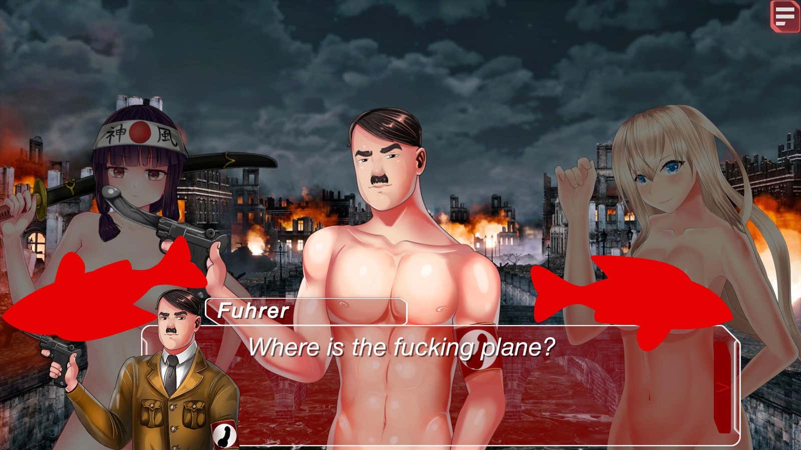 Steam : ce jeu se fait critiquer à cause des testicules de Hitler