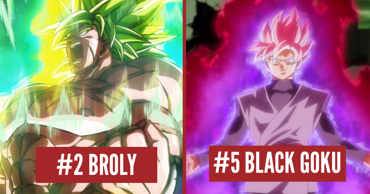 TOP 10 DES SAIYAJINS DANS DRAGON BALL