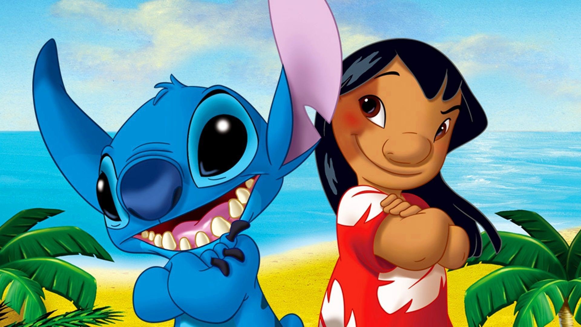 Coloriages du film d'animation de walt Disney : Lilo et Stitch 1