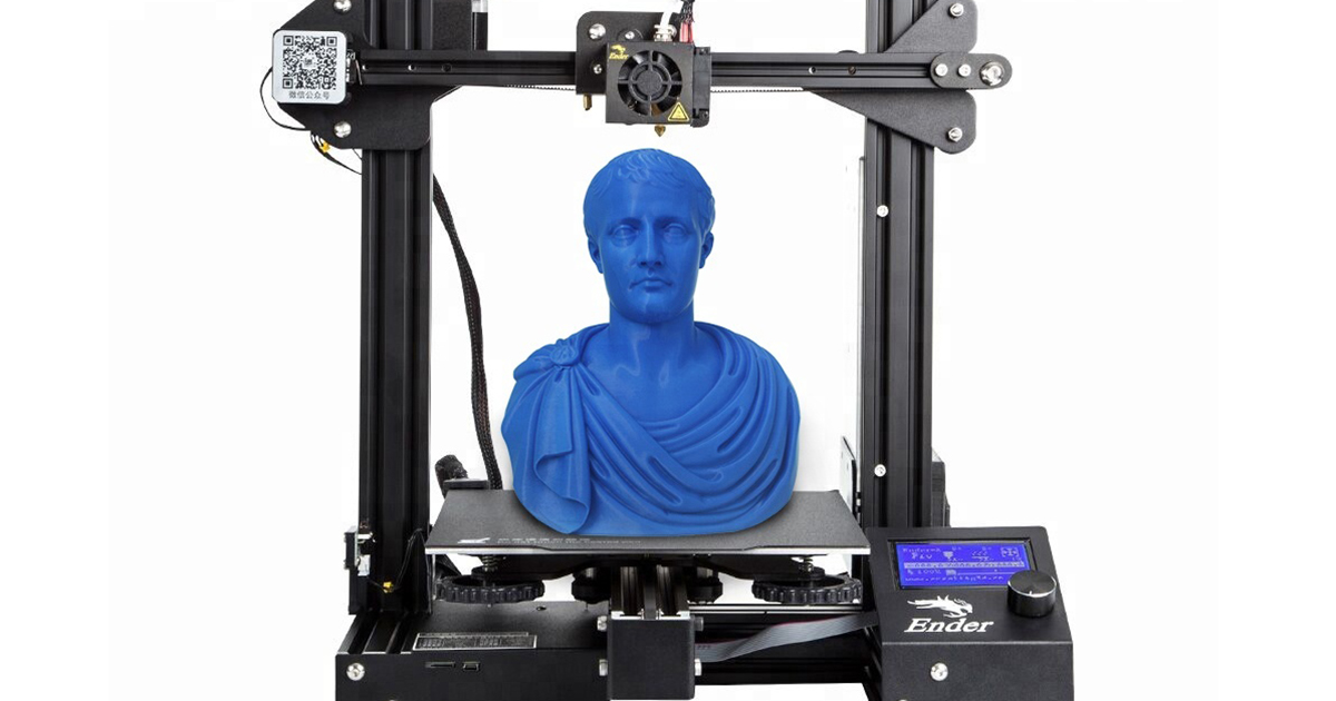 Cette imprimante 3D de chez Creality offre un très bon rapport qualité-prix