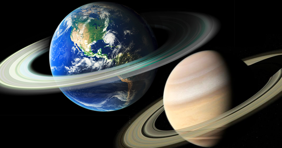 Comme Saturne, la Terre aura peut-être des anneaux… de déchets