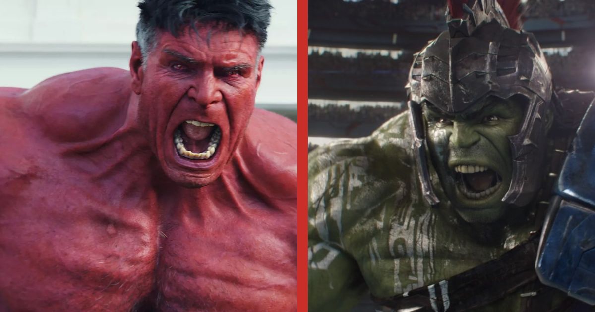 Captain America 4 : Red Hulk VS Hulk, voici laquelle des deux versions est la plus forte