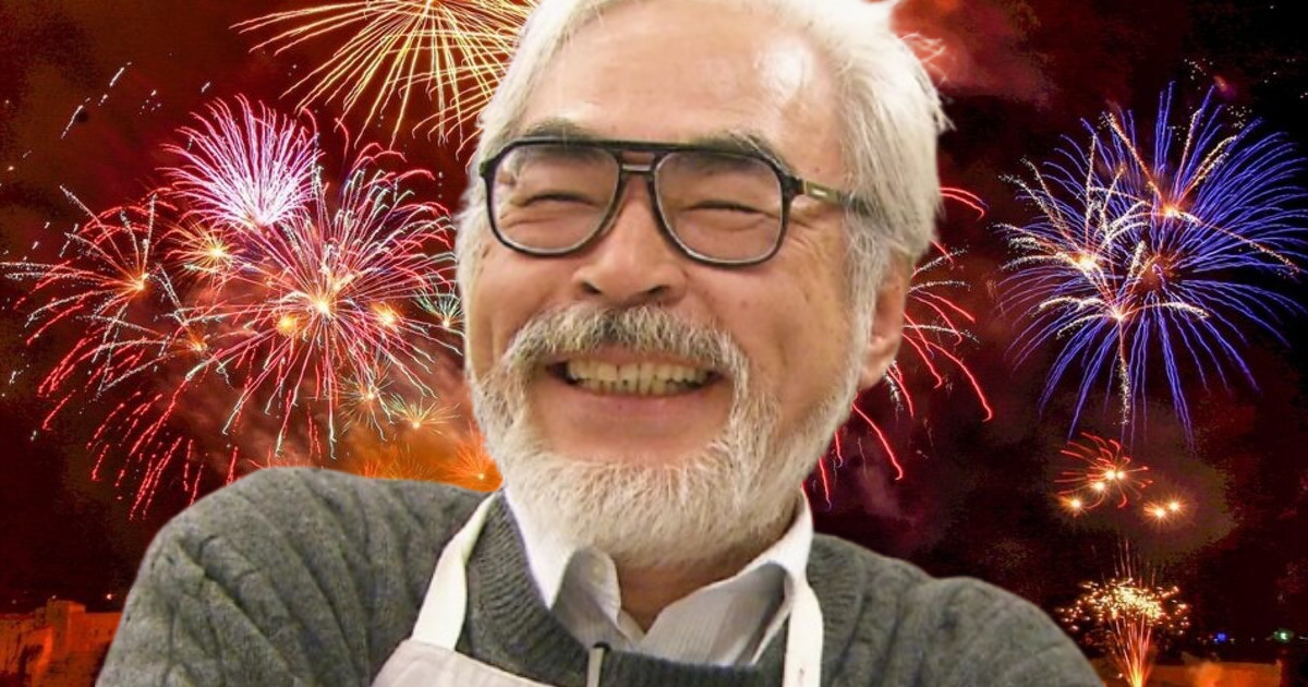 Ghibli : Hayao Miyazaki vous souhaite une très bonne année 2025 avec ce dessin adorable