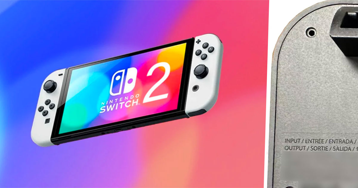 Nintendo Switch 2 : une première image du dock fuite