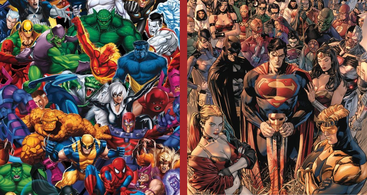 17 super-héros Marvel et leur équivalent DC