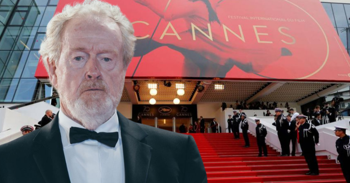 Ridley Scott révèle que le Festival de Cannes est corrompu, voici pourquoi