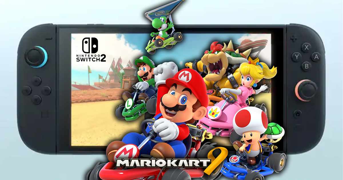 Switch 2 : Mario Kart 9 dévoilé sur la console