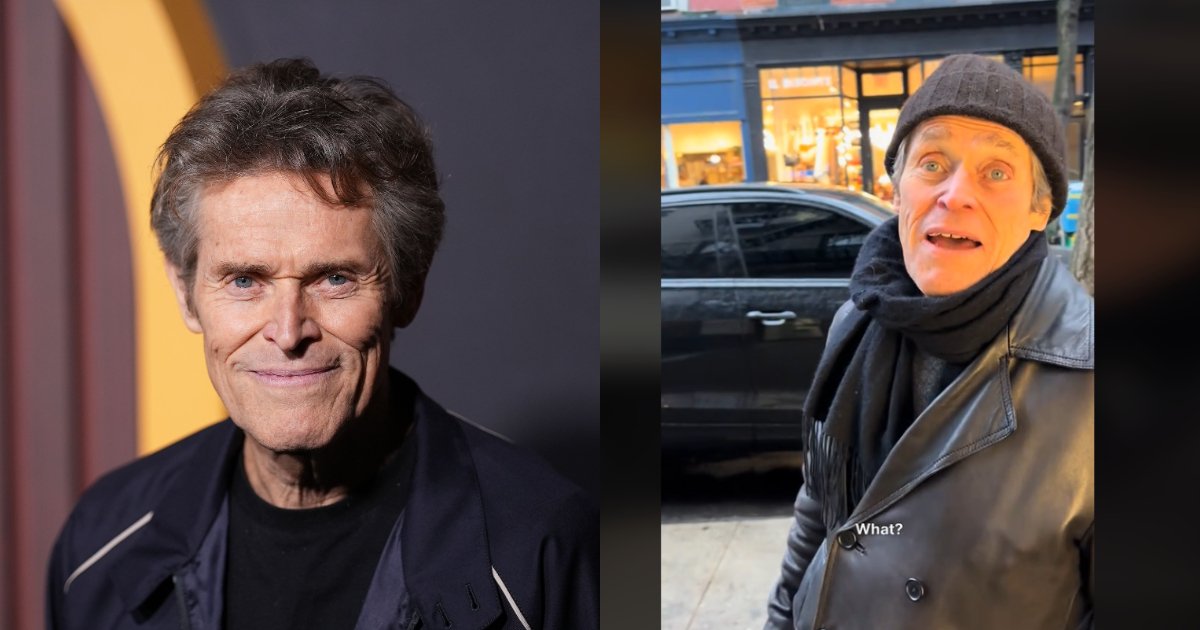 Spider-Man : Willem Dafoe se fait interviewer en pleine rue, attention c'est gênant