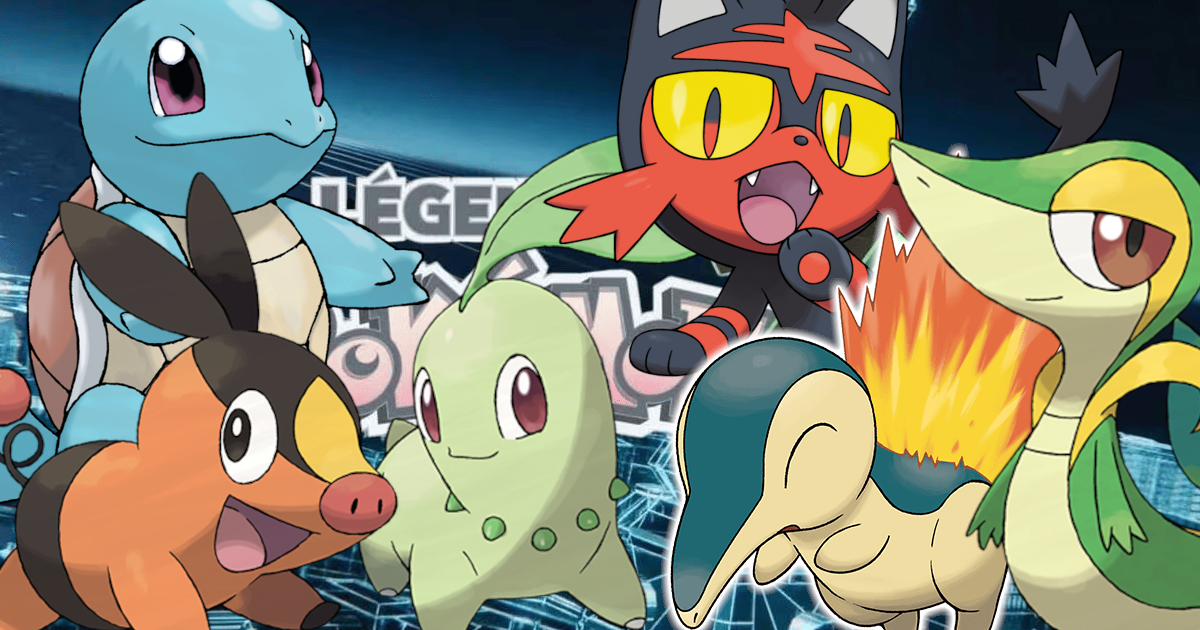 Légendes Pokémon Z-A : 3 nouveaux starters viennent de fuiter