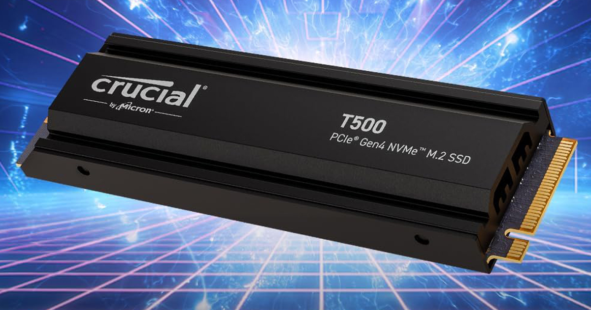 Crucial T500 : chute de prix pour ce SSD compatible PS5