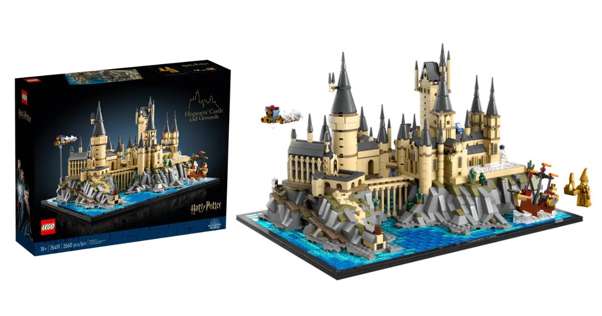 Harry Potter : construisez le Château et le Domaine de Poudlard en LEGO à prix réduit image