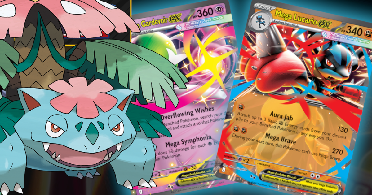 Le JCC Pokémon dévoile ces 2 Méga-Évolutions colossales