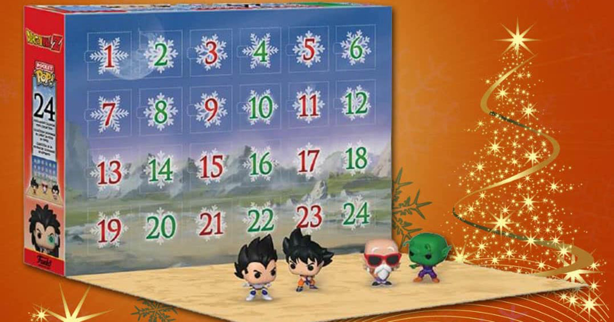 Calendrier de l'avent photo personnalisé Dragon Ball Super