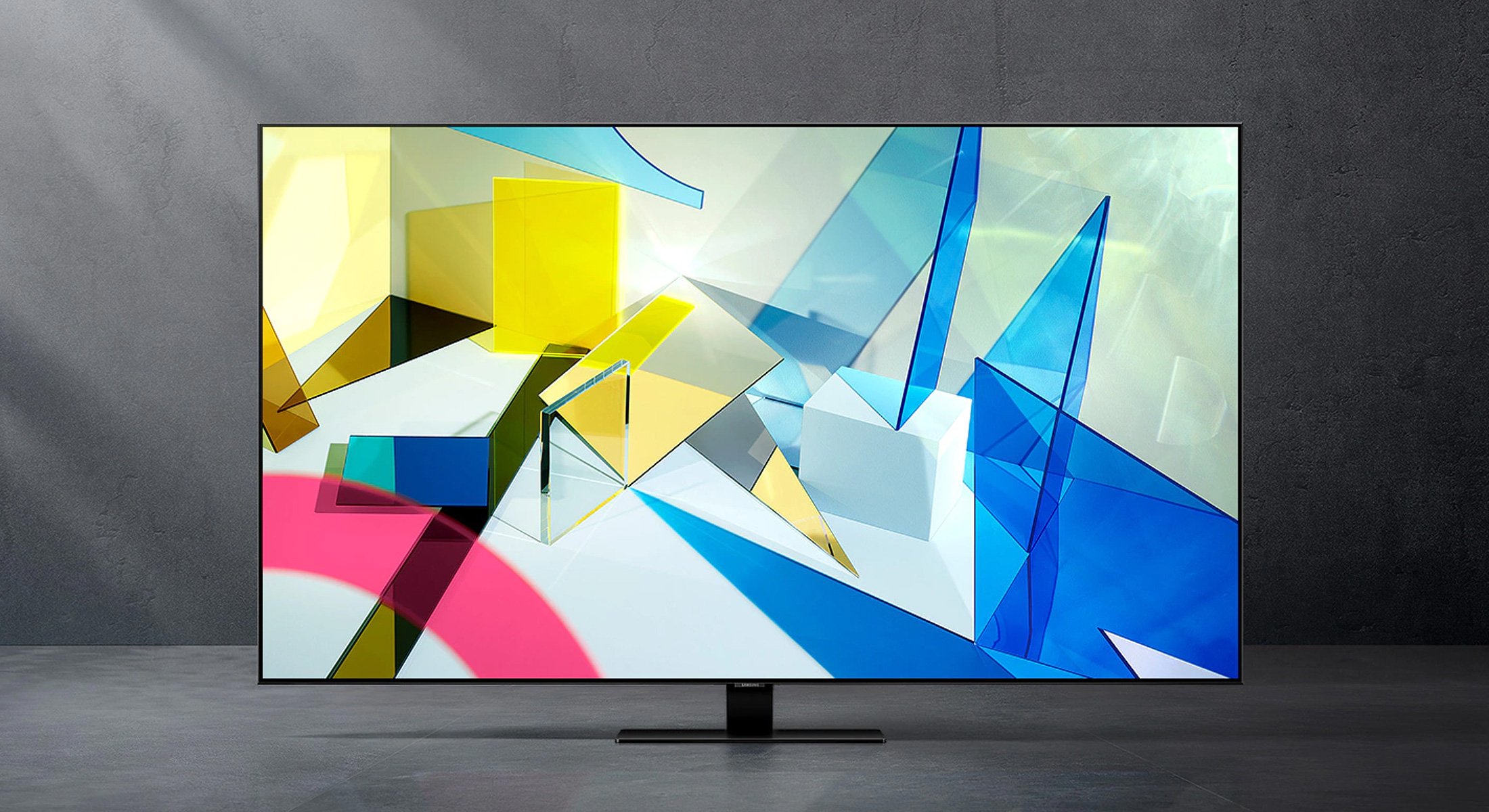 This beautiful 4K 100Hz HDR10 + QLED TV from Samsung is available at a