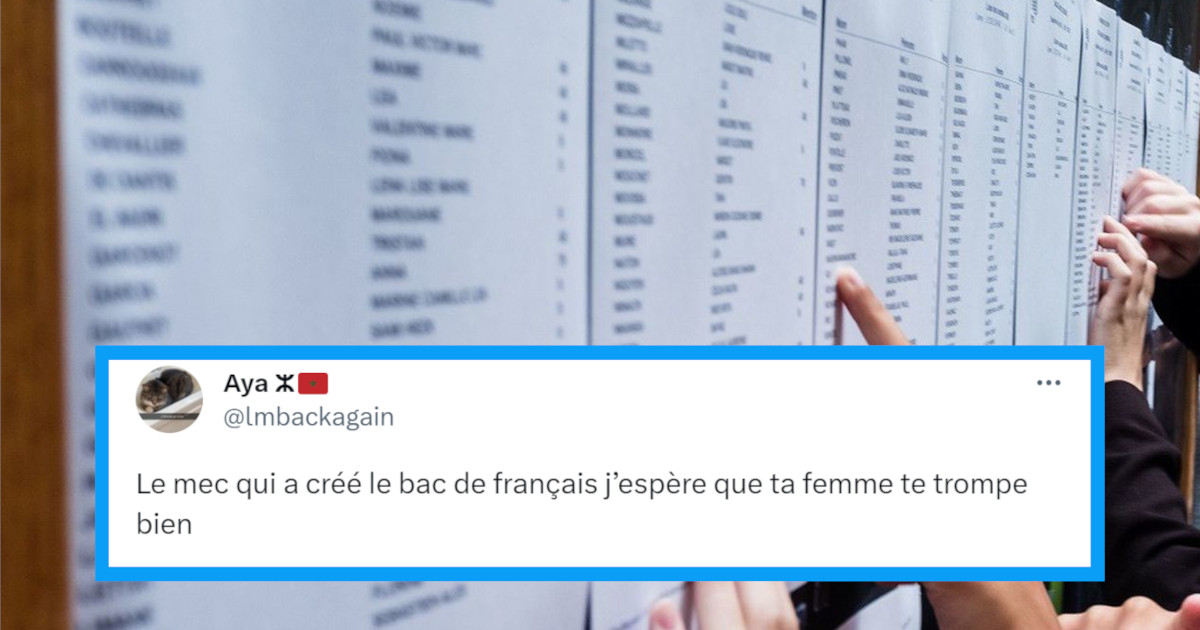 Bac 2023 : les Premières réagissent aux résultats des épreuves anticipées (15 tweets)