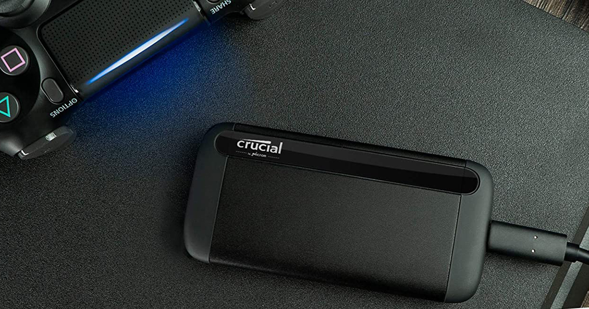 Promo sur ce disque SSD externe ultra rapide de chez Crucial