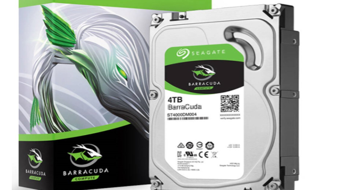 Seagate BarraCuda, 4 To, Disque dur interne HDD …