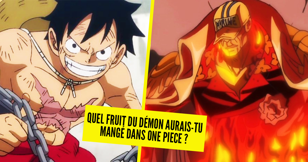 TOP 5 DES FRUITS DU DÉMON SURPUISSANTS DANS ONE PIECE !! 