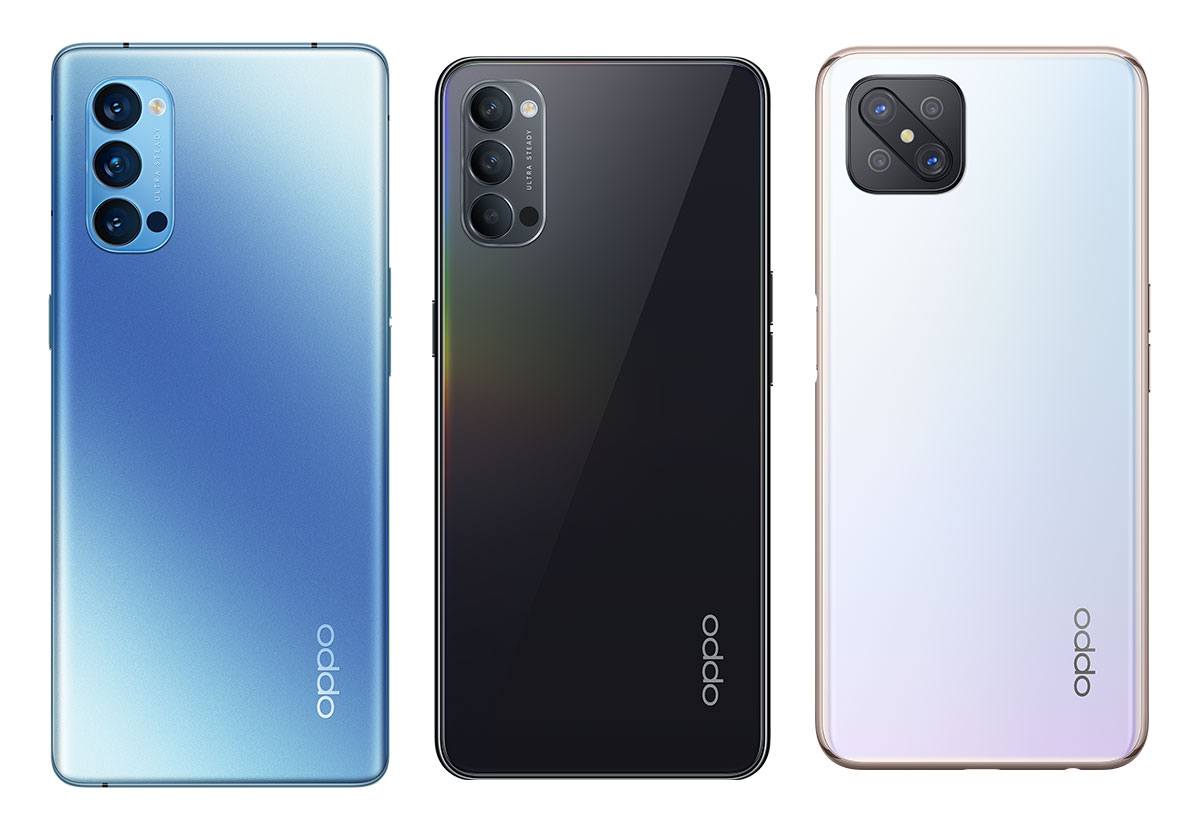 The barely released Oppo Reno 4 Z 5G with its 120 Hz ...