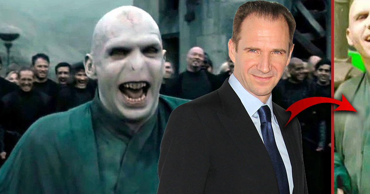 Harry Potter : Ralph Fiennes portait cet accessoire féminin sous son costume de Voldemort