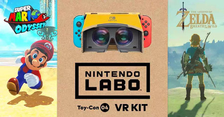 Nintendo Switch : la VR arrive pour Zelda Breath of The Wild et Mario Odyssey