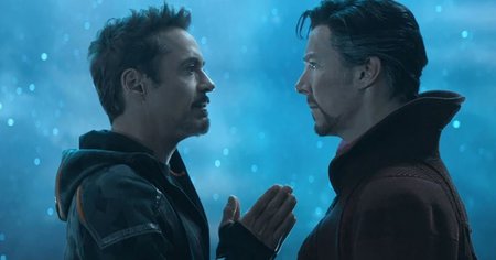 Les scénaristes d'Avengers : Infinity War dévoilent une photo de Doctor Strange portant l'armure d'Iron Man