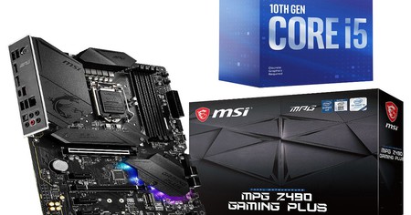 Profitez du kit Processeur Intel i5-10400 F + Carte mère MSI MPG Z490 Gaming Plus + RAM Vengeance LPX 16 Go - DDR4 3200 MHz C16 à un prix exceptionnel