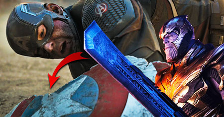 Marvel : voici pourquoi l'épée de Thanos est capable de couper le bouclier de Captain America