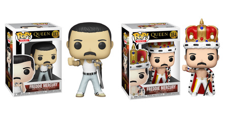 Les figurines Funko Pop! à l'effigie de Queen et Freddie Mercury sont disponibles