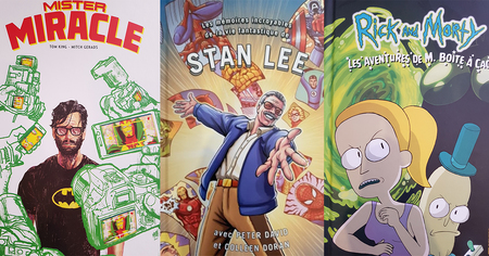 Entre la vie de Stan Lee et les Aventures de M. Boîte à Caca, 6 BD à lire cet été