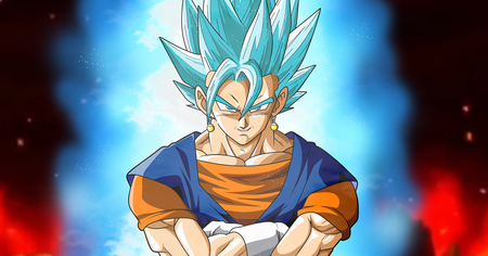 Vegeto en Super Saiyan Blue dans Dragon Ball Super