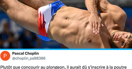 JO 2024 : les internautes choqués par l'anatomie de ce plongeur français sur X