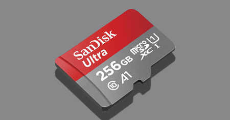 Plus  de 50% de réduction sur cette carte mémoire microSD SanDisk Ultra de 256 Go