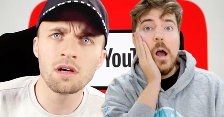 YouTube : Squeezie critique ouvertement le youtubeur MrBeast