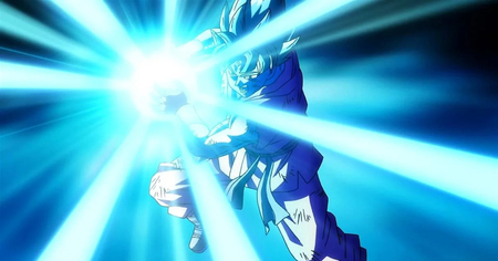 Dragon Ball Super : Son Goku en Ultra Instinct est impressionnant quand il prépare son kamehameha