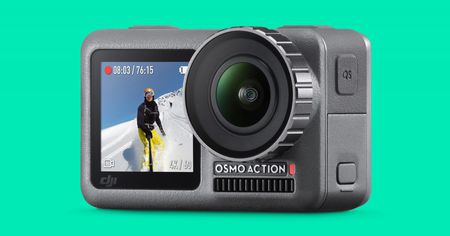 SOLDES : super pack caméra action 4K Dji Osmo Action avec 2 batteries supplémentaires et un chargeur