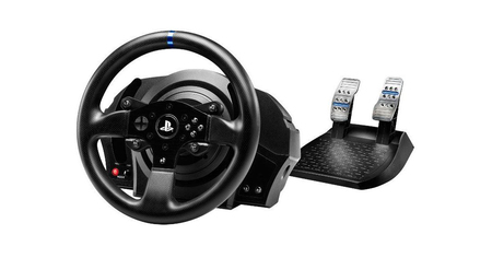 L'excellent volant Thrustmaster T300 Racing Wheel avec son pédalier bénéficie de 100 euros de réduction