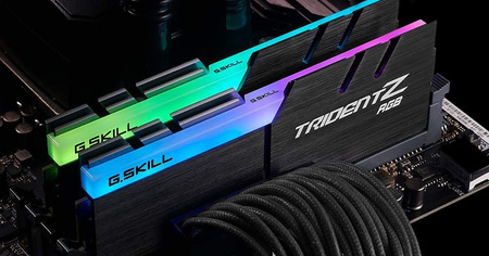 Un kit mémoire performant de 32 Go en DDR4 G.Skill Trident Z RGB à un super prix en ce moment